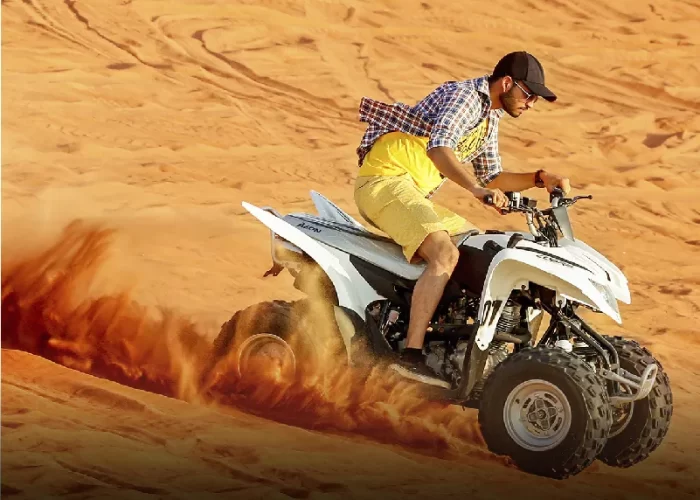 Quad Bike Safari 700cc with Desert BBq Dinner